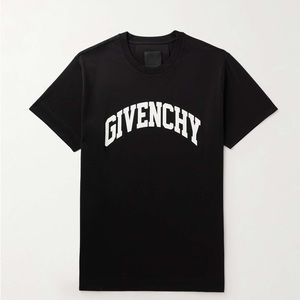 Givenchy College Logo-Print Cotton-Jersey T-Shirt